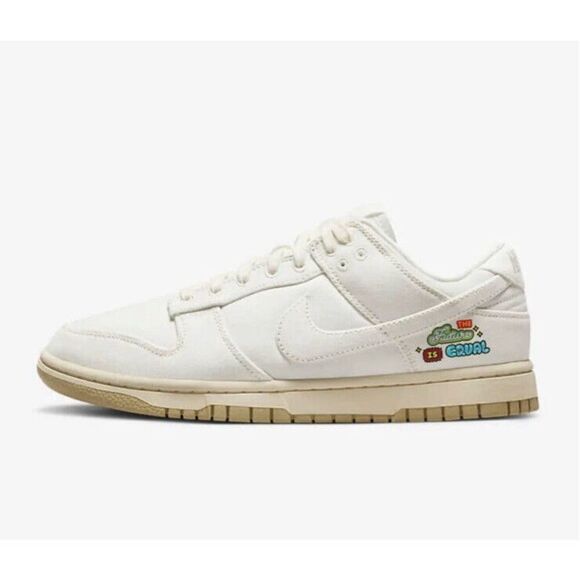 Nike Dunk Low SE 'The Future is Equal' Sail Gold Women's Size 9.5 FD0868-133
